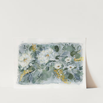 White Bouquet PFY Art Print