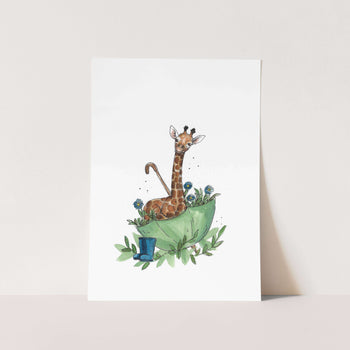 2 of 3 Baby Room Set Sage Art Print
