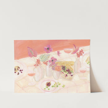 Blossoms & Brunch PFY Art Print