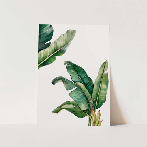 Green Leaves PFY Art Print
