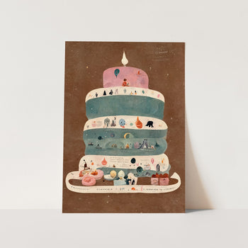 Whimsical Layers PFY Art Print