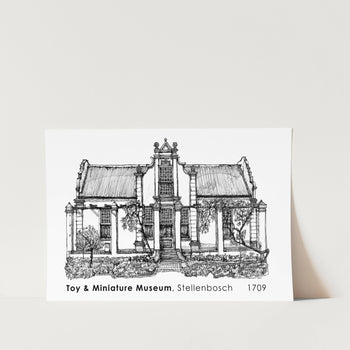 Toy Museum Stellenbosch Cape Art Print
