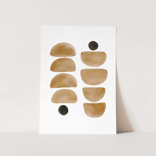 Abstract Whispers 02 PFY Art Print