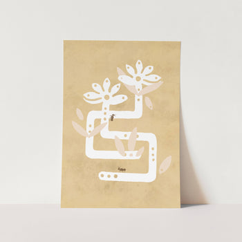 Arid Blossom Art Print
