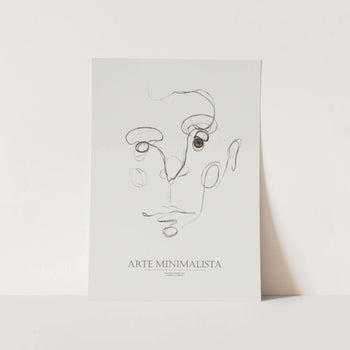 Arte Minimalista PFY Art Print