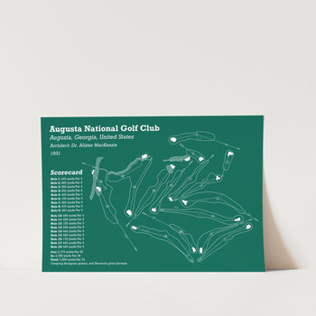 Augusta National Golf Art Print