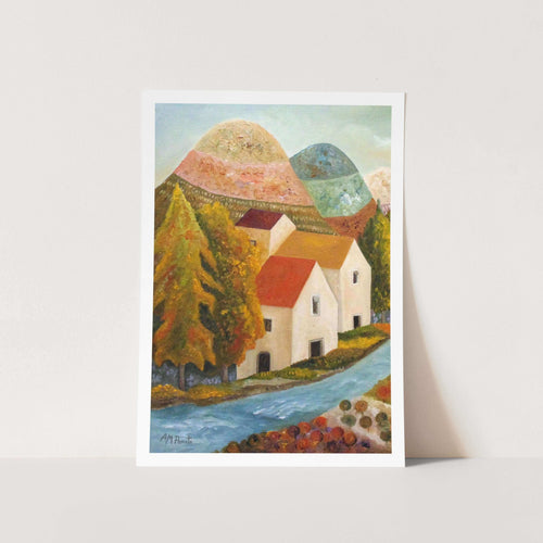 Autumn Flow PFY Art Print