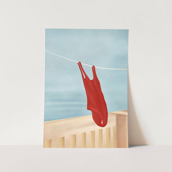 Bathing Suit Art Print