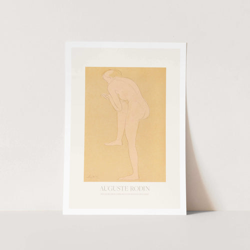 Bending Figure by Auguste Rodin PFY Art Print