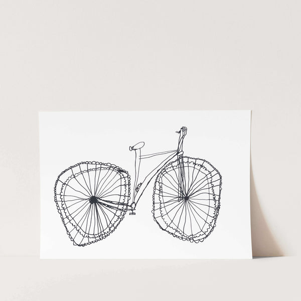 Bike by Jam Art Print
