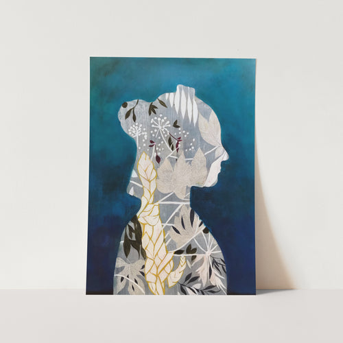 Blue In Love PFY Art Print