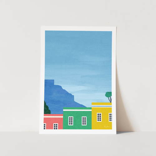 Bo-Kaap 02 By Henry Rivers Art Print