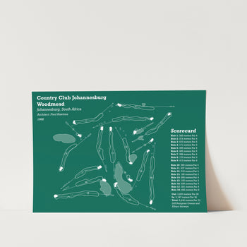 CCJ Woodmead Golf Art Print
