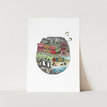Cape Town Art Print