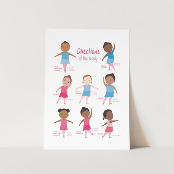 Cecchetti Ballet Directions Art Print