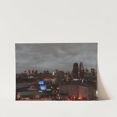 City of London by Maleene Hinrichsen Art Print