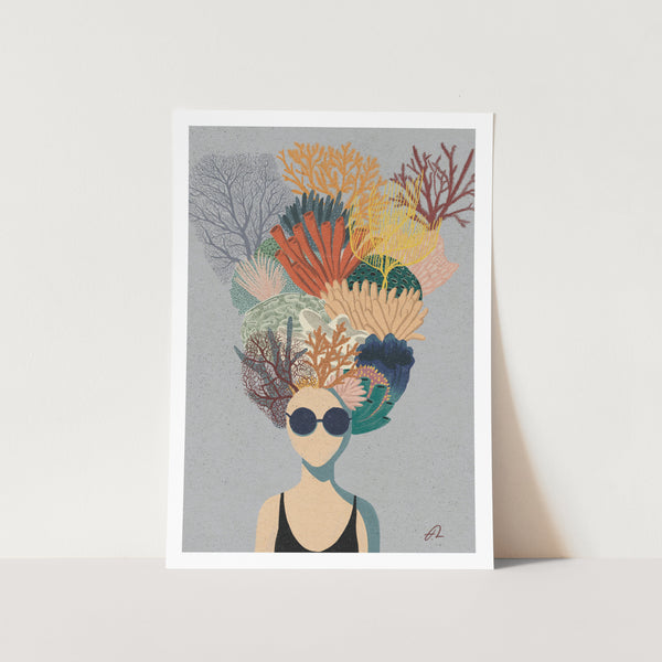 Coral Head PFY Art Print