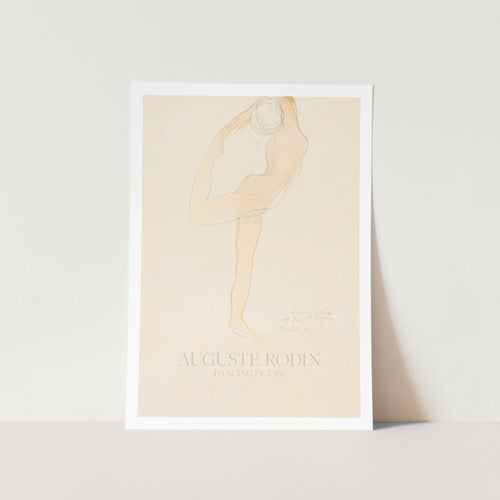 Dancing Figure by Auguste Rodin PFY Art Print