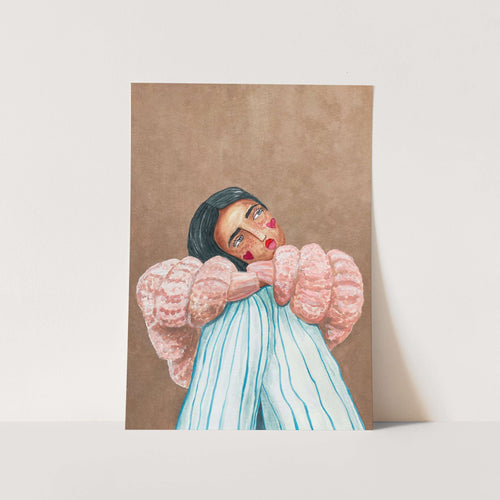 Dreaming Girl PFY Art Print