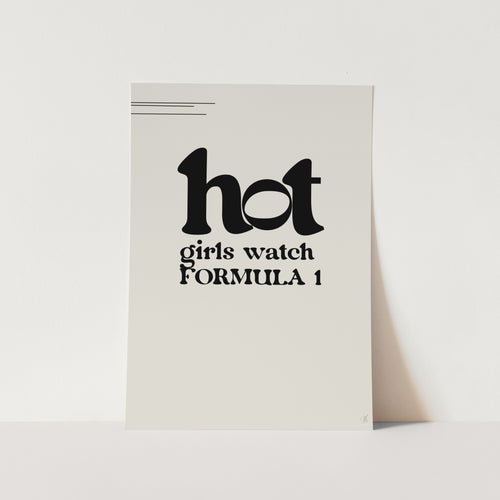 Formula Girls PFY Art Print