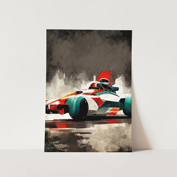 Formula One Sport 01 PFY Art Print