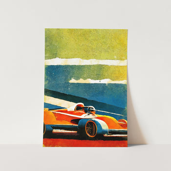 Formula One Sport 05 PFY Art Print