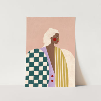 Funky Blouse PFY Art Print