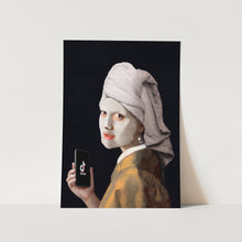 Load image into Gallery viewer, Girl with TikTok PFY Art Print