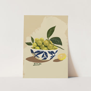 Grape PFY Art Print