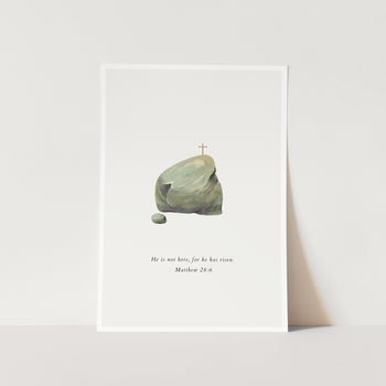 He Has Risen 2 Art Print