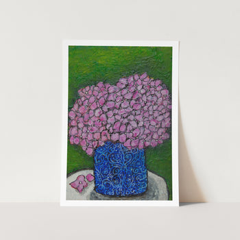 Hydrangea Art Print