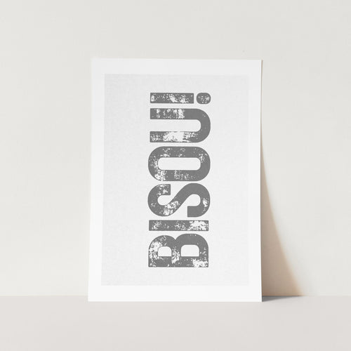 Bisou Art Print