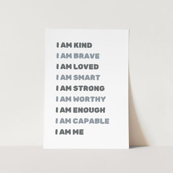 I am Kind Art Print