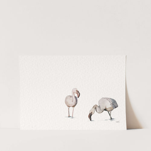 Flamingo by Chanel Art Print