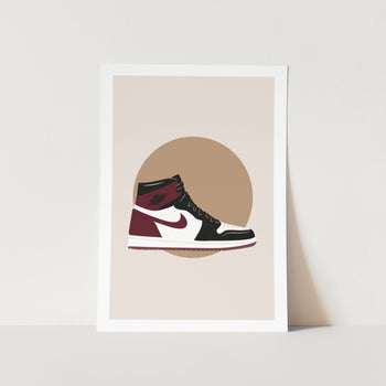 Jordans 1 Art Print
