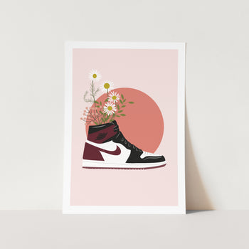 Jordans 4 Art Print