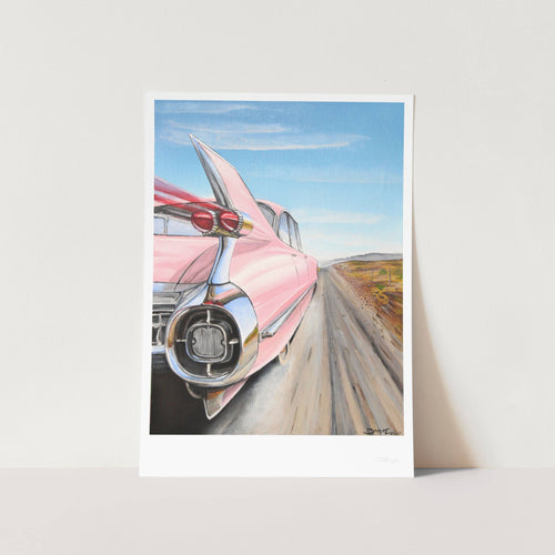 Karoo Cadillac Art Print
