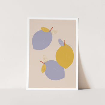 Kids Lemons PFY Art Print