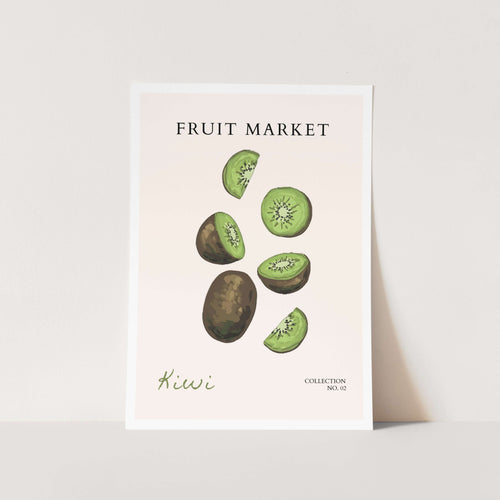 Kiwi Market Art Print