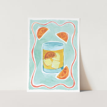 Lemonade Drink Art Print
