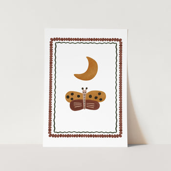 Lunar Flutter PFY Art Print