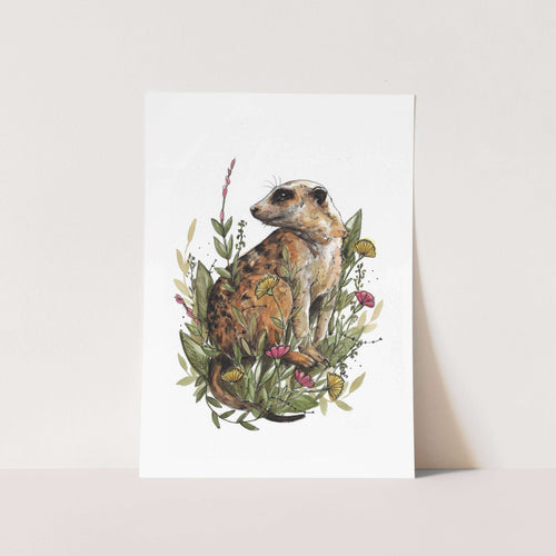 Single Meerkat by Mareli