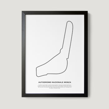 Milan Italy Autodromo Nazionale Monza F1 Race Track Art Print