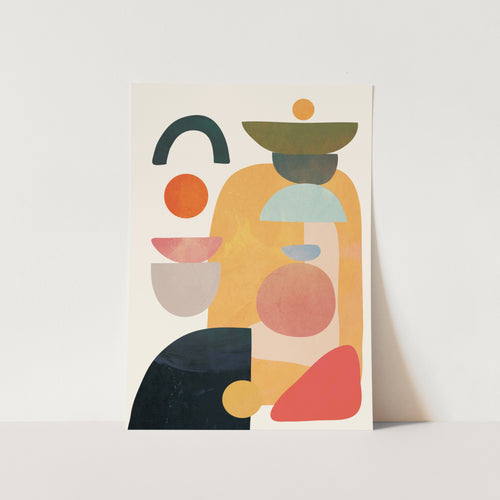 Modern Abstract Art 70 by Branka Art Print