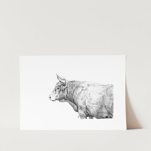 Ox of Increase Art Print