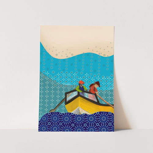 Paternoster Fisherman Art Print