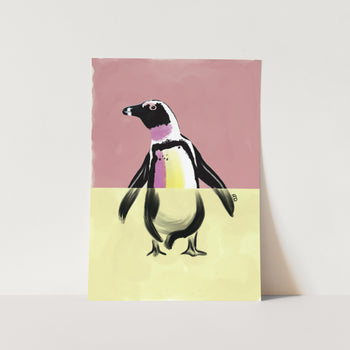 Penguin Pop Art Print