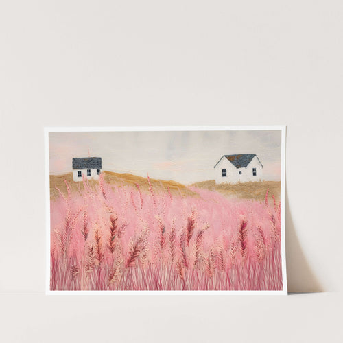 Pink Valley 02 Art Print