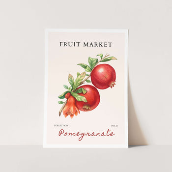 Pomegranate Market Art Print
