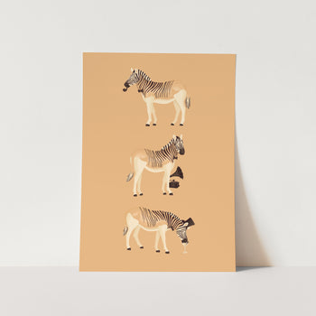 Quagga 1/2 Art Print